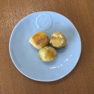 お弁当に☆薩摩芋団子のシナモン天ぷら